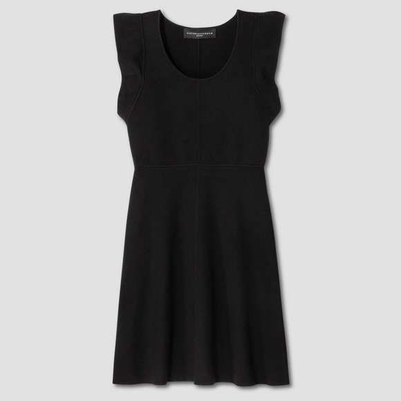 Victoria Beckham knit Ruffle Sleeve dress - Picture 1 of 4